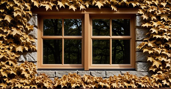 Fenêtre 2 vantaux en chêne : isolation et style au meilleur prix