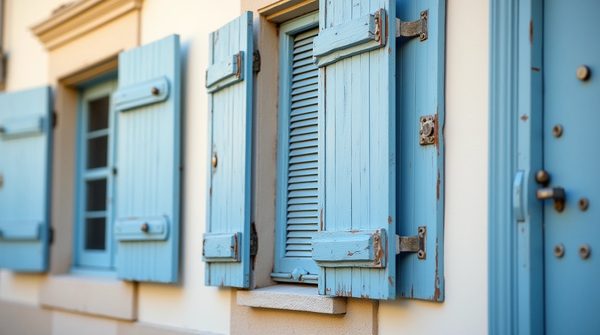 Volets à sanary sur mer : esthétique et sécurité au rendez-vous