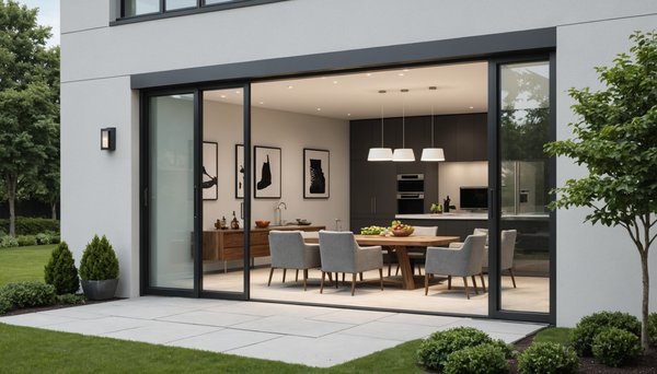 Baie vitrée aluminium : design moderne et entretien facile