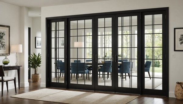 Portes vitrées : style, lumière et espace pour votre intérieur