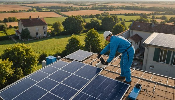Entreprise de nettoyage de panneaux solaires dans l'yonne : guide doux et efficace